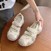 Sandalias Romanas de Suela Gruesa que Cubren los Dedos para Mujer 2026 Nuevo Verano Ropa de Exterior Transpirables Caladas Deportivas Casuales Zapatos con Agujeros