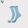 Calcetines Deportivos Profesionales para Hombre, Antideslizantes, Absorbentes de Sudor, Transpirables, Suela de Toalla Engrosada, Calcetines Amortiguadores, Calcetines Altos para Baloncesto, Transfronterizos