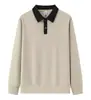 Ropa de trabajo para camareros de restaurante para otoño e invierno, playeras tipo polo de manga larga hechas a medida para el personal de tiendas de snacks, restaurantes de hot pot y restaurantes chinos