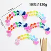 Topper Decorativo para Pastel Estilo Coreano Retro de Moda Banderín Pequeño Estilo Ins Topper para Mesa de Postres Feliz Cumpleaños