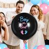 Globo negro de 36 pulgadas para revelación de género de Amazon niño o niña niño niña diseño globo grande