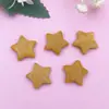 Amazon Piedra Natural Cristal 20mm Estrella de Cinco Puntas No Porosa Colgante Estrella Luna Joyería Pequeños Adornos de Estrella Accesorios