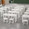 Mesa Larga de Sala de Conferencias, Pupitres y Sillas Escolares, Mesa de Capacitación para Adultos, Escritorio de Estudio, Escritorio para Clase de Tutoría, Escritorio de Estudiante