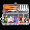 Kit de iscas de pesca Luya para atacado, kit de iscas artificiais para pesca em água doce e salgada, kit de sapo trovão, Mino, lantejoulas, kit de equipamento de pesca