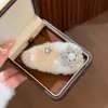 Pinza para el pelo de felpa con forma de copo de nieve y estrella para mujer, Otoño e Invierno 2026, Pasador coreano dulce y lindo, Pinza para flequillo