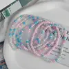 Pulseira Minimalista Exquisita com Estilo Fresco Pequeno, Pulseira de Contas de Arroz, Versátil e Fashion, Design Único, Venda Direta da Fábrica