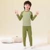 Roupa íntima térmica infantil, lixamento, camisa de fundo grande para crianças, outono e inverno, roupas de outono para meninos e meninas, calças de outono, atacado