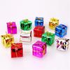 Decoraciones para Árbol de Navidad Paquete de Regalos Láser Navideño 2.5 Paquete de Regalos Láser 12 Pequeños Paquetes de Regalos Navideños