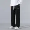 Pantalones de pana para hombre 2026 nueva moda primavera y otoño modernos de pierna ancha casual pantalones para hombre pantalones deportivos para hombre anchos