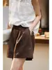 """Pantalones de Cáñamo del Viejo Qian"" Sensación Fresca y Cómoda para Respirar y Adelgazantes Pantalones de Lino 25 Años Nuevos en Primavera"""