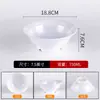 Tazón de Melamina para Fideos Restaurante de Fideos Especial Tazón de Polvo para Sopa de Fideos con Carne Fideos Mixtos Luosifen Wontons Sopa de Fideos Mala Tang Tazón Grande Uso Comercial