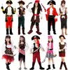 Fantasia Infantil de Halloween Cosplay Piratas do Caribe Rei Role-Playing Roupas de Príncipe Traje de Performance