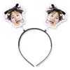 Wang Sulong 3D Primavera Faixa de Cabelo Headband Grampo de Cabelo Merchandising de Concerto Suporte Imagem