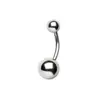Anillos de Lengua Básicos de Acero Inoxidable Transfronterizos, Barbell con Púas, Anillos en Forma de C, Anillos Nasales Mixtos, Piercings de Ombligo, Joyería para Piercings al por Mayor