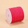 No. 72 Hilos para Cuentas DIY Tejido a Mano Joyería Coleccionables Pulseras Material para Cuentas Cordón de Nylon de Colores 0.8mm Venta al por Mayor