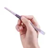 Recortador de Cejas para Mujeres, Recortador de Cejas Macro de Doble Cabezal, Recortador de Cejas Seguro Antiarañazos para Novatos y Principiantes