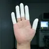 Dediles de látex para manicura, dediles de goma desechables, herramientas de protección laboral para salón de belleza y manicura, dediles, guantes impermeables
