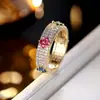 Pulsera de Moda Europea y Americana Transfronteriza de Trébol de Cuatro Hojas, Lujo Ligero, Alta Gama, con Circonitas, Llena de Diamantes, Versátil, Nicho, para Mujer