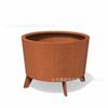 Jardinera de Acero Resistente a la Intemperie Jardín Placa de Acero Resistente a la Intemperie Piscina Metálica para Plantar Maceta de Acero Resistente a la Intemperie para Exterior