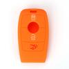 Funda de silicona para llave inteligente de 3 llaves Mercedes-Benz Clase E GLC260 E200 Funda para llave E260 Funda protectora para control remoto de coche