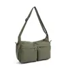 Versión de Tienda Física del Fabricante Transfronterizo del Mismo Estilo Bolso Cruzado Casual, Bolso de Hombro, Bolsa para Computadora de Gran Capacidad, Bolso Cruzado Deportivo con Múltiples Bolsillos