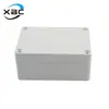 Caja de alimentación al por mayor con orejas caja de plástico impermeable carcasa a prueba de lluvia para cableado caja para instrumentos electrónicos caja para instrumentos DIY