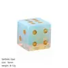 Dados de cristal natural de 16 mm transfronterizos, herramienta de puntuación para juegos de mesa recreativos, tallados de piedra en bruto, dados de piedra semipreciosa de ángulo recto