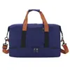 Bolsa de Viaje Transfronteriza K-Style Satchel Equipaje para Viajes Cortos Bolsa de Gran Capacidad Ligera Separación Seco y Húmedo Bolsa para Deportes y Fitness