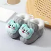 Nuevo modelo venta directa de fábrica zapatos para bebé 0-12 meses transfronterizos zapatos de algodón para bebé invierno zapatos de gamuza de suela blanda para niños y niñas
