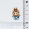 Muñeco Labubu de Dibujos Animados, Accesorios de Resina, Pasadores para el Cabello de Bricolaje, Adornos para el Cabello, Taza de Agua, Pegatinas para Funda de Teléfono, Materiales para Hebillas de Zapatos de Caja Sorpresa