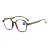 Nuevas Gafas de Lectura Retro Antiluz Azul de Moda 2025 para Mujer, Alta Definición, Modernas, Doble Color al por Mayor, Estilo Vintage