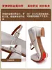 Zapatos de danza moderna plateados para adultos, suela suave de piel de vaca, tacón medio-alto para zapatos de vals, zapatos modernos para mujer, zapatos modernos profesionales