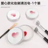 Jabón Limpiador de Brochas de Maquillaje Esponja de Maquillaje Limpiador de Esponjas de Belleza Herramienta Portátil para Limpiar Brochas de Maquillaje Jabón Limpiador de Durazno Oolong