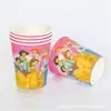 Taza de Papel Decorativa Desechable de Dibujos Animados Suministros para Fiesta Taza Decorativa para Pastel Spiderman Espesa Sin Fugas Taza de Papel