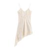 Vestido Feminino Versátil com Decote V e Renda, Alça Assimétrica 5919200 - Atacado Transfronteiriço Amazon