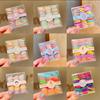 Lote de 90 gomas elásticas pequeñas sin costuras para el pelo de bebé, de color caramelo, bonitas y muy elásticas, venta al por mayor