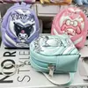 Bolsa de Monedas Inflable de Dibujos Animados Linda Kuromi Cinnamoroll My Melody Bolsa de Almacenamiento de Monedas para Auriculares con Llavero