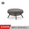 Mesa y Sillas de Exterior Silla de Ratán Mesa de Café Combinación Simple Casual Balcón Mesa y Sillas Pequeñas Patio Set de Mesa y Sillas para Comer de Celebridad de Internet para Exteriores