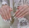 LZ Mesmo Estilo Nail Art Joias Luz Luxo Zircon Série Bow Smart Bear New Love Tassel Nail Jewelry