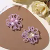 Brincos, Presilhas de Cabelo, Decorações para Sapatos e Chapéus, Boutonnières e Acessórios de Roupa de Flor Dopamina de Verão com Pérolas e Flores Vazadas DIY