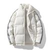 8098-Placa de Luz Par de Milho Jaqueta Acolchoada de Algodão Inverno Masculino Nova Marca de Moda Casal Americano Casaco Acolchoado de Algodão Outer Espessado