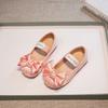 2026 Versão Coreana Slip-On Laço Sapatos de Bebê Fofos Sapatos de Solado Macio para Meninas Sapatos Individuais para Meninas