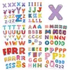 Pegatinas de Rompecabezas de Juguete Caricatura Letras Haz una Cara Pegatinas Manualidades DIY Pegatinas Impermeables Reutilizables