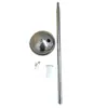 Base rellenable de agua para arco de globos, base de tablero KT, base redonda pequeña, soporte guía de carretera, varilla telescópica, base cuadrada