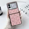 Para Funda de Teléfono Plegable Huawei Nova Glory Nova Flip Anillo de Dibujos Animados Cuero Creativo Pantalla Plegable