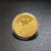 Moedas Comemorativas da Cidade Proibida Moedas Comemorativas do Ninho de Pássaro e Cubo d'Água Colecionáveis do Ginásio Moedas de Viagem de Boas-Vindas de Pequim