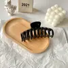 Presilha de Garra Grande Korean Hairpin Retro Francês Penteado Parte de Trás da Cabeça Feminino Cabelo Elegante Temperamento Presilha Acessório de Cabelo