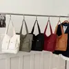 Bolso de Lona Nuevo Estilo Coreano para Principios de Primavera, Bolso de Mano Retro Grande y de Moda, Bolso de Hombro Casual para Viajes Diarios de Estudiantes