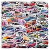 50 peças adesivos Carro Esportivo Super Carro laptop notebook capa de celular adesivos transfronteiriços