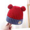 Outono e inverno chapéu de bebê quente chapéu infantil chapéu de bebê feminino fofo menino coreano princesa inverno chapéu de lã atacado